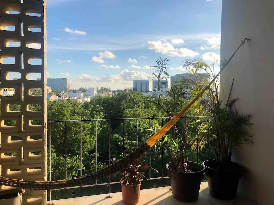 아파트 Cool Loft Rooftop Pool, Great Views 칸쿤