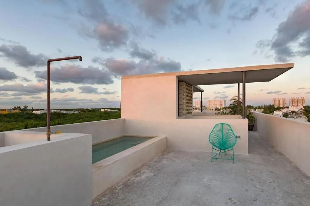 Cool Loft Rooftop Pool, Great Views Cancun