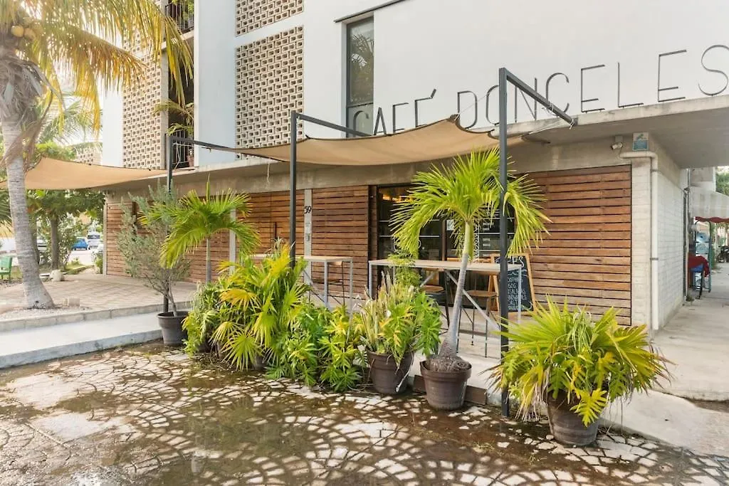Cool Loft Rooftop Pool, Great Views Cancun Daire